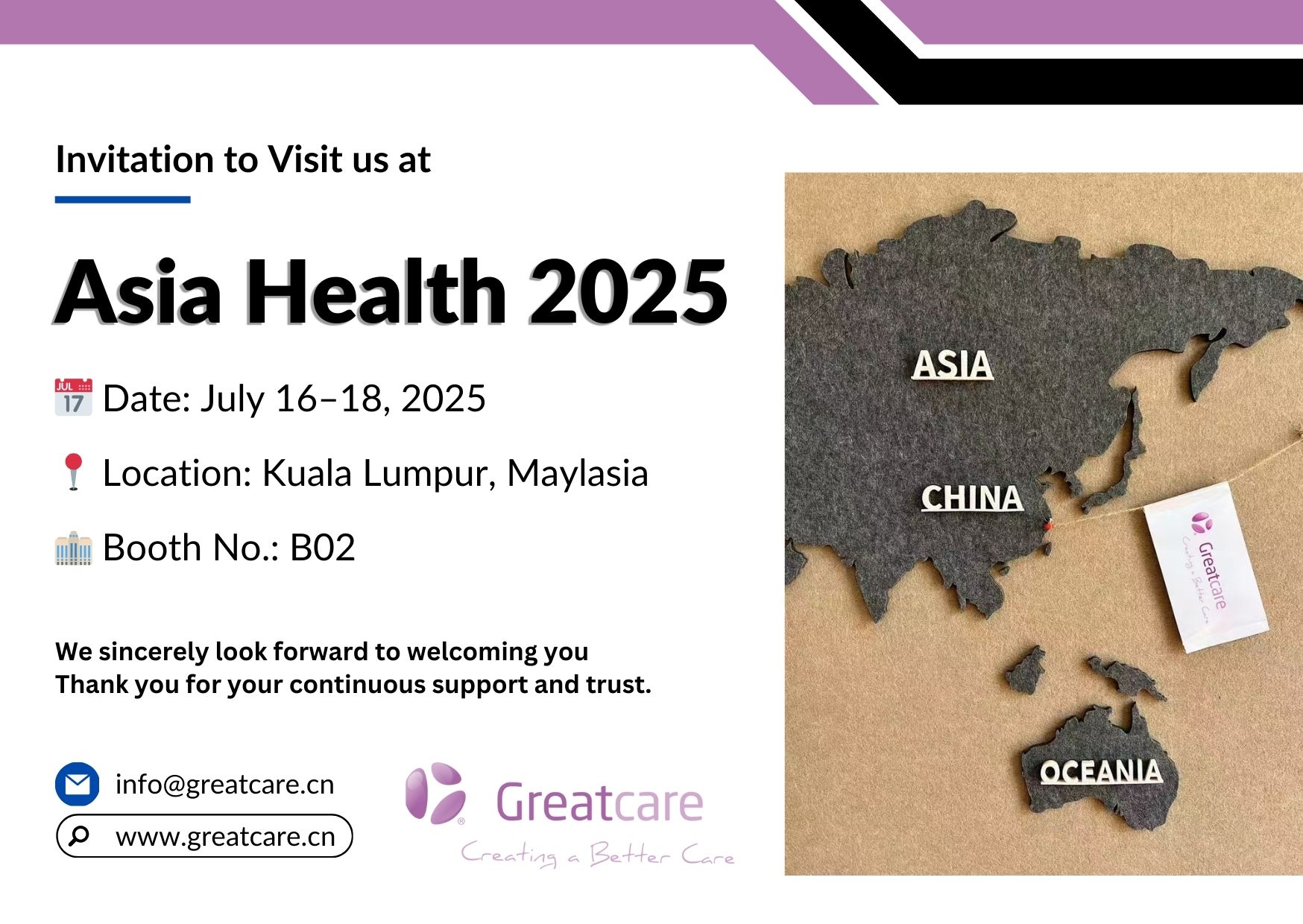 Csatlakozzon hozzánk az Asia Health 2025 -en